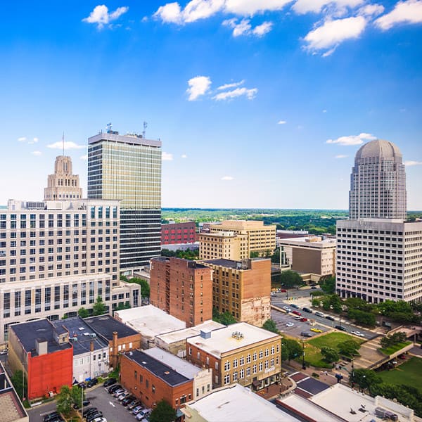 Winston-Salem skyline